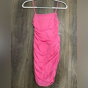 Hello Molly Bubblegum Pink Mini Dress